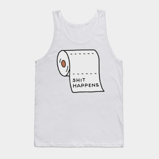 Shit happens Tank Top